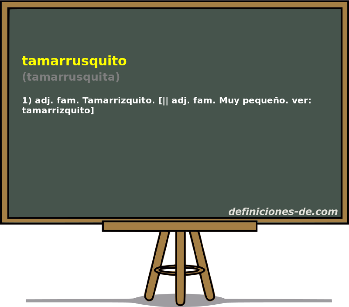 tamarrusquito (tamarrusquita)