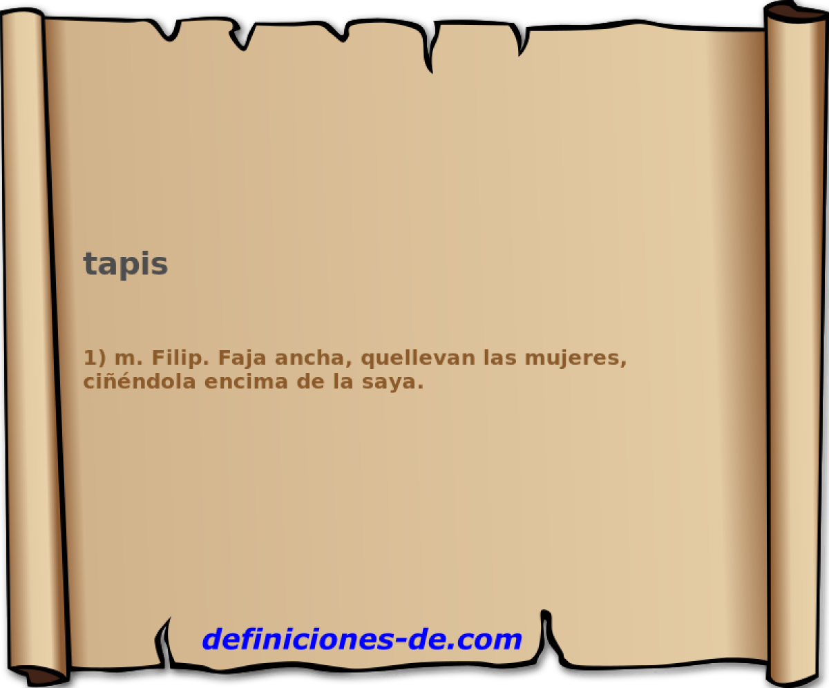 tapis 