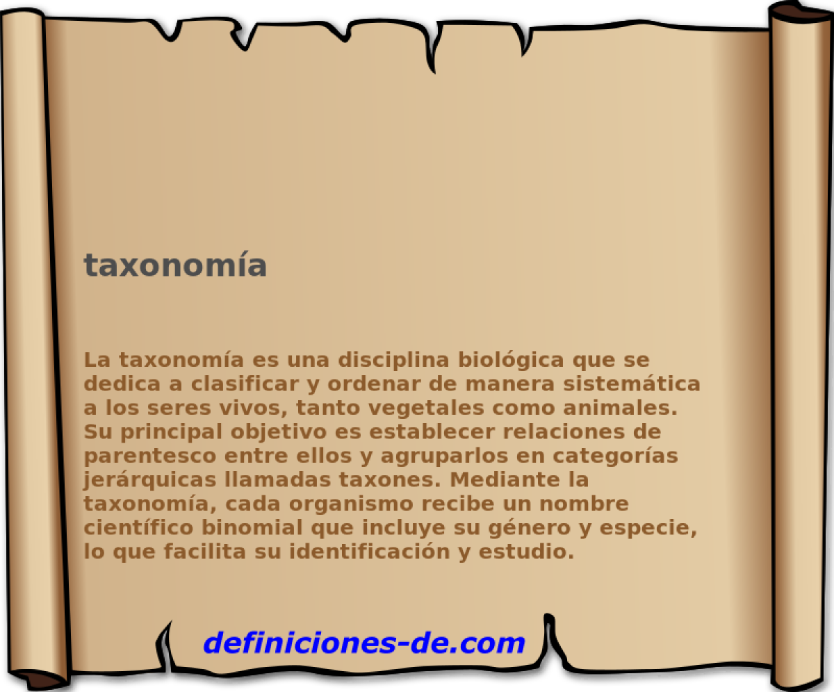taxonoma 