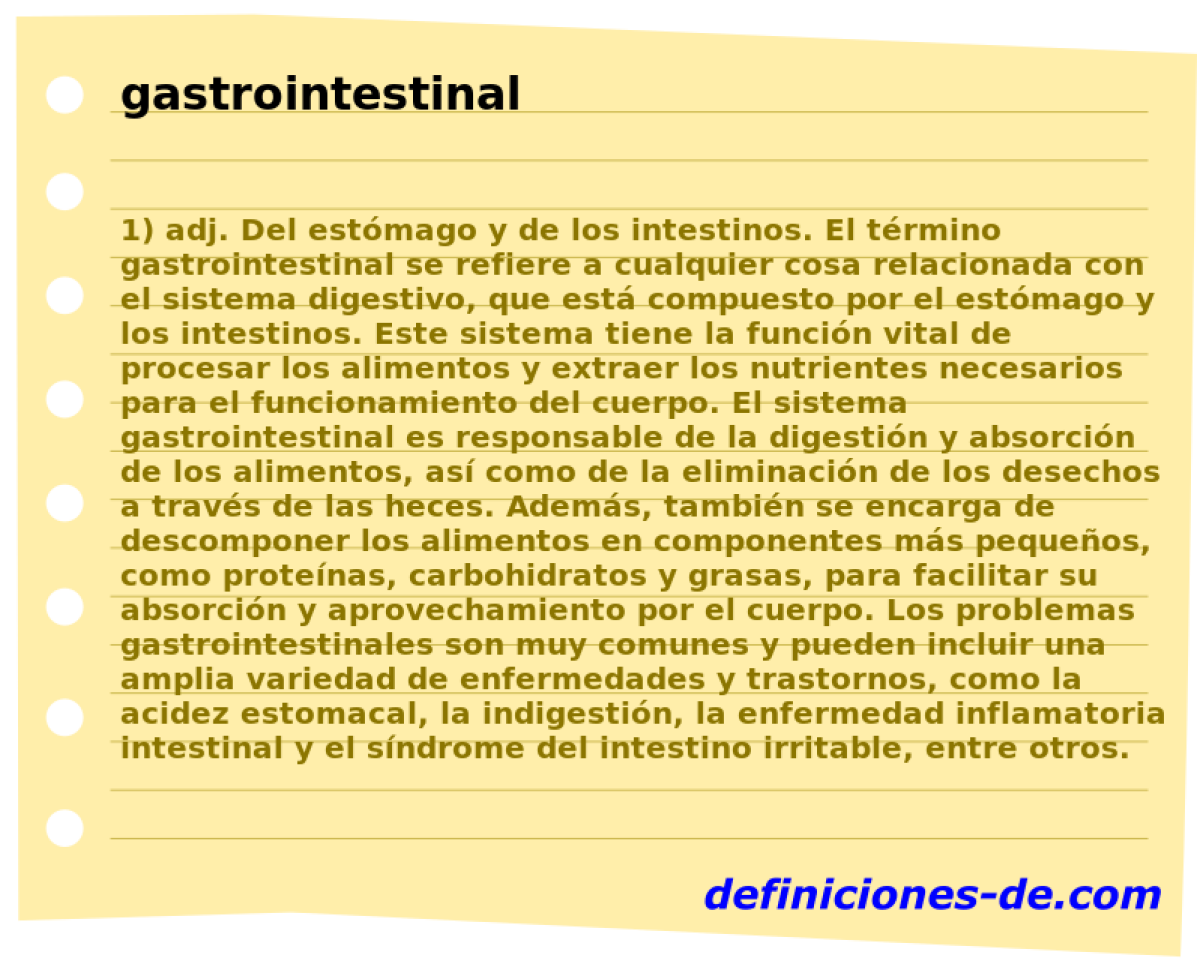 gastrointestinal 