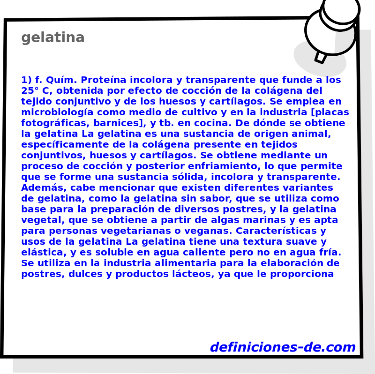 gelatina 