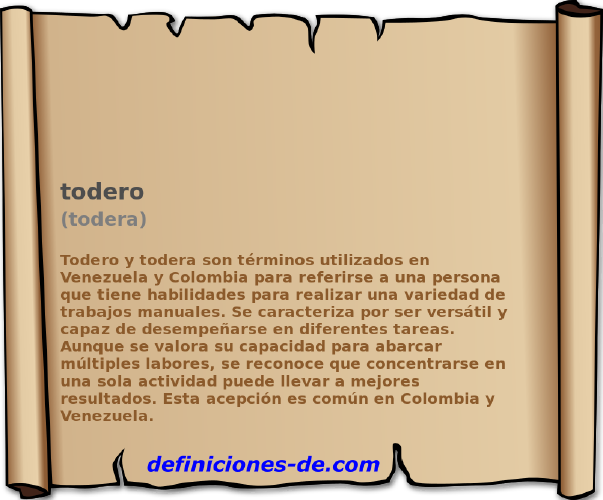 todero (todera)
