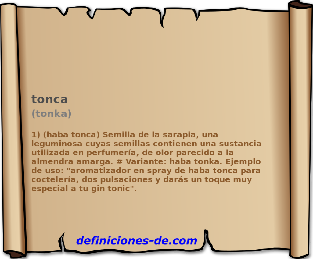 tonca (tonka)