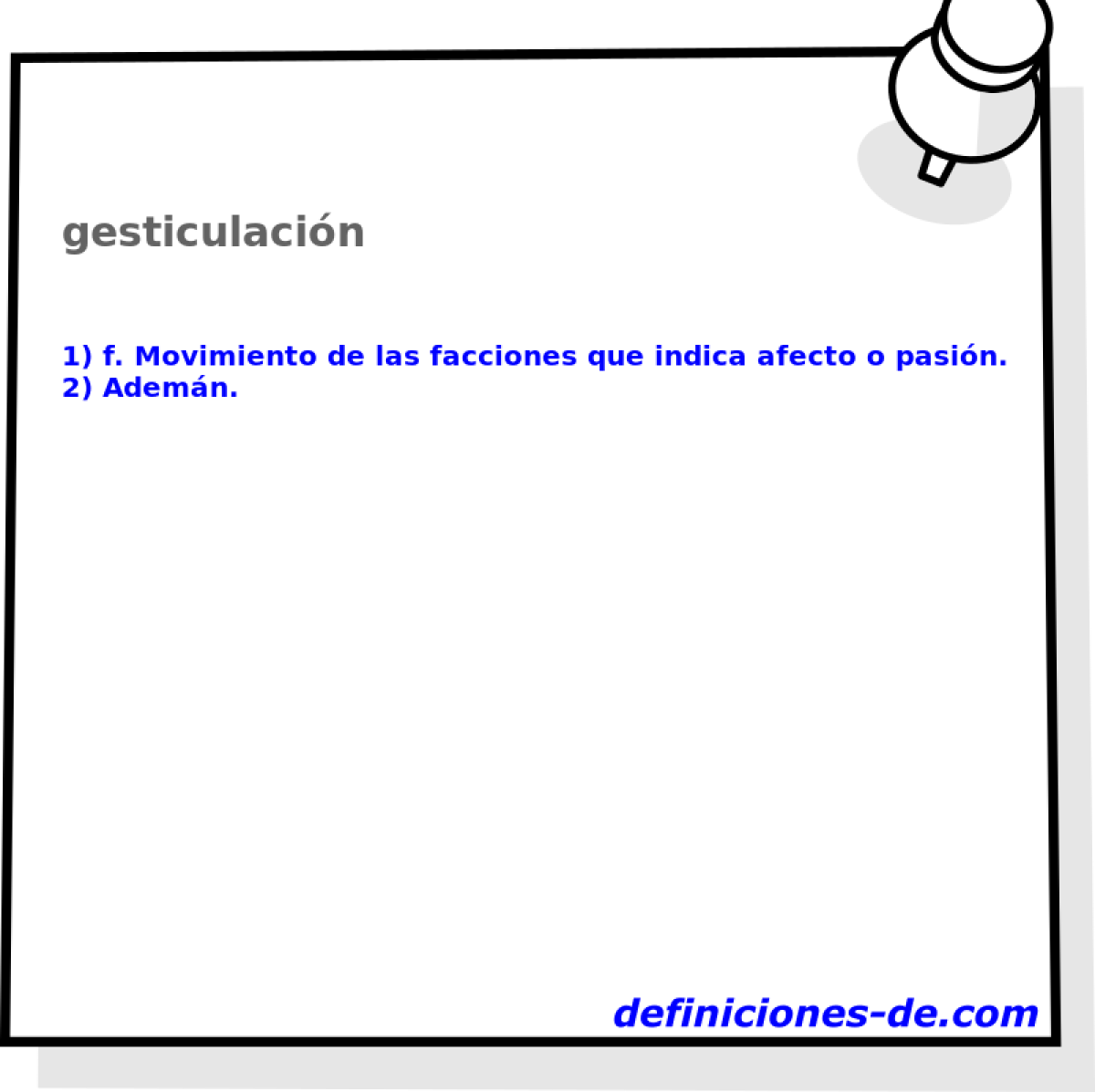gesticulacin 