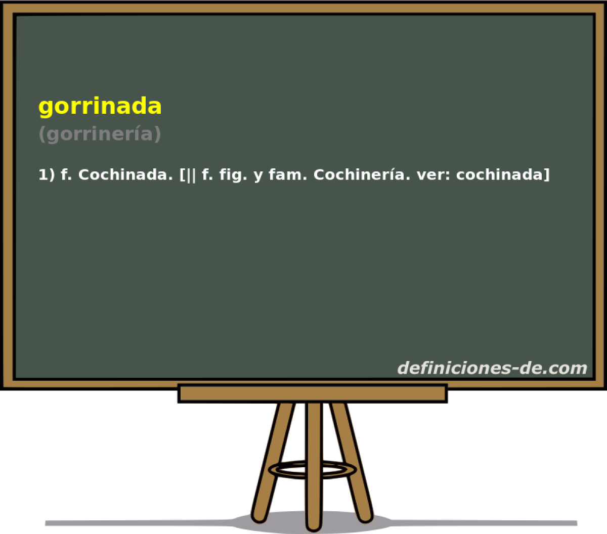 gorrinada (gorrinera)