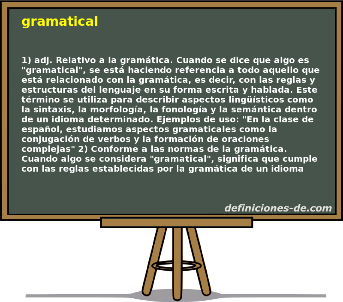 gramatical 