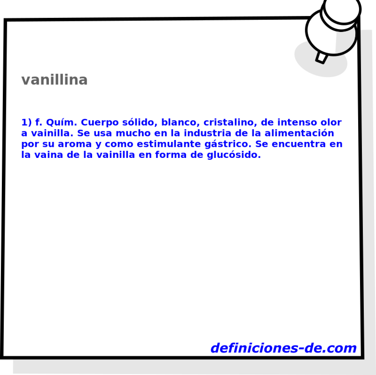 vanillina 