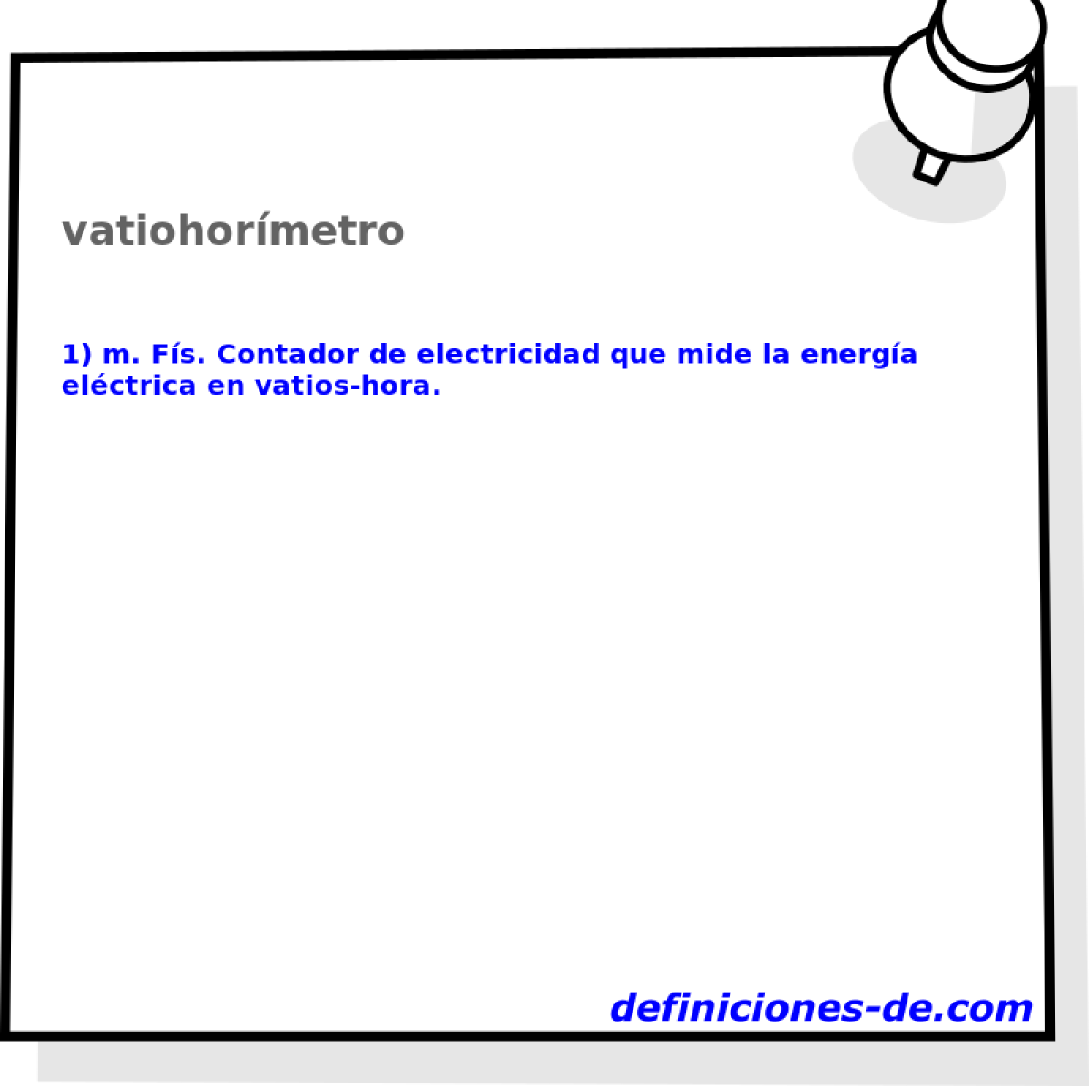 vatiohormetro 