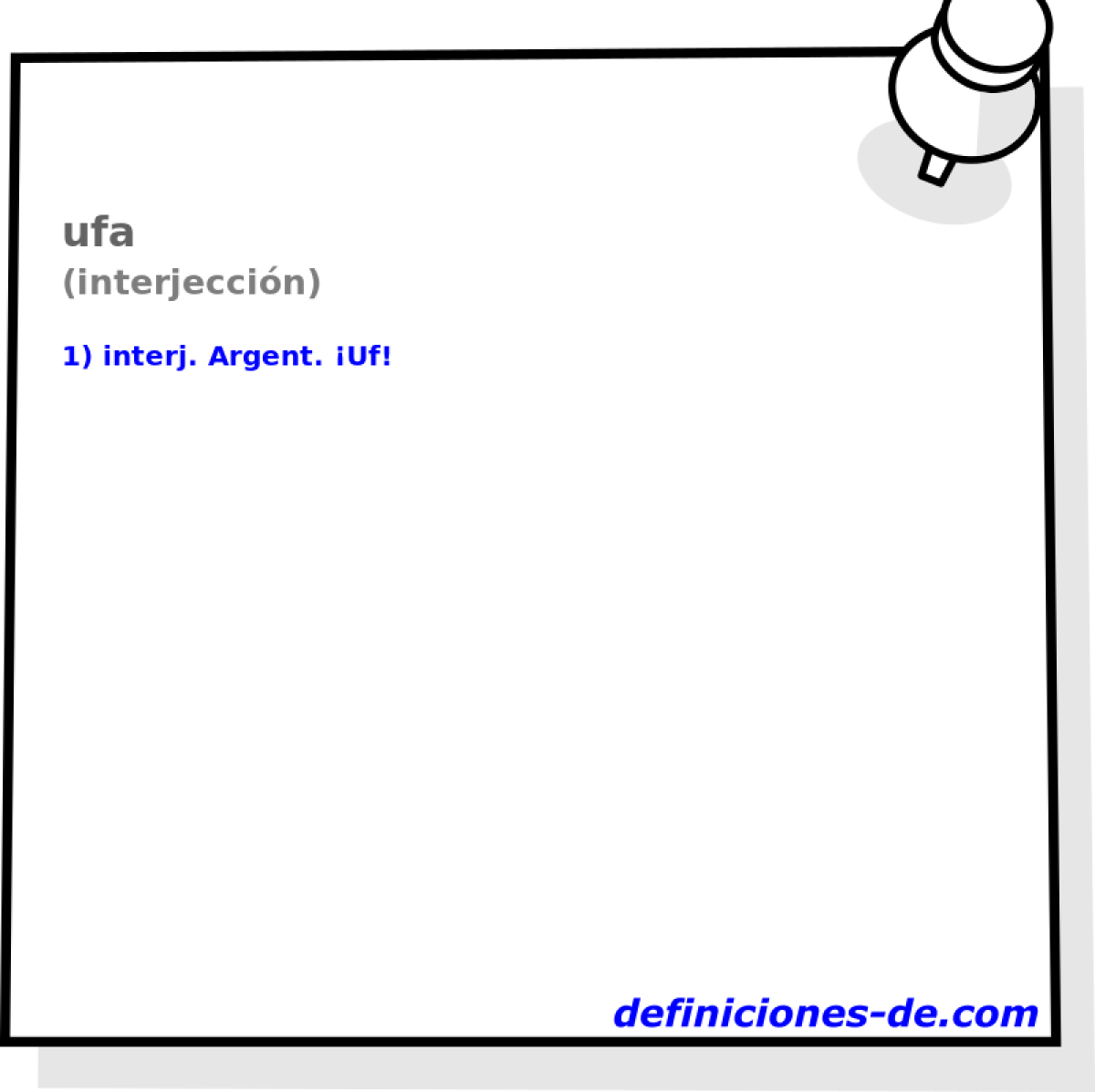 ufa (interjeccin)