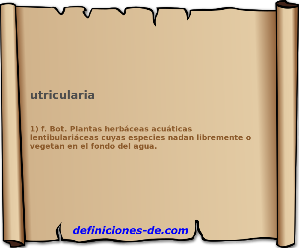 utricularia 