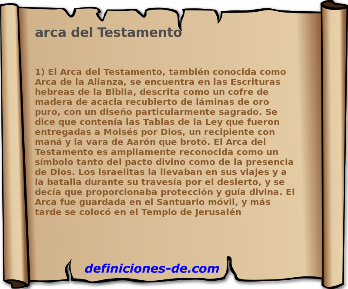 arca del Testamento 