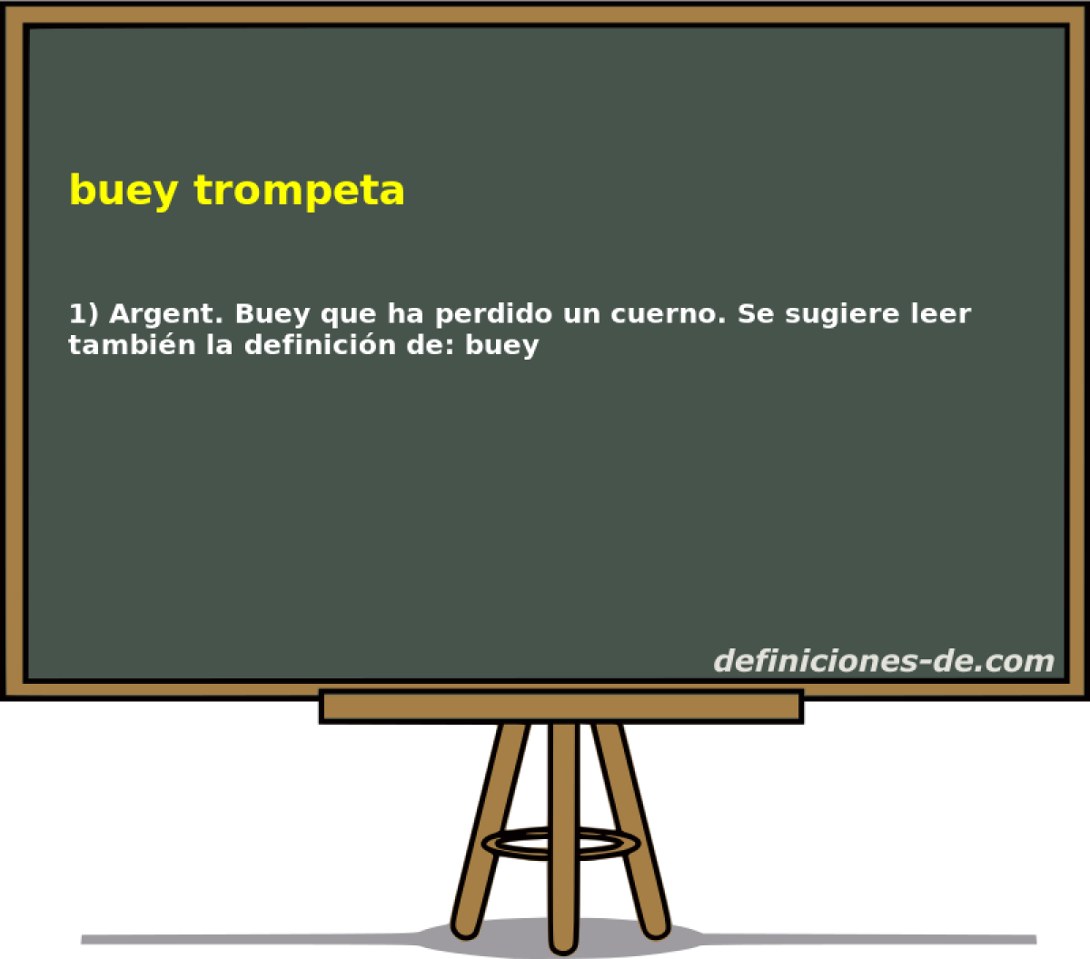 buey trompeta 
