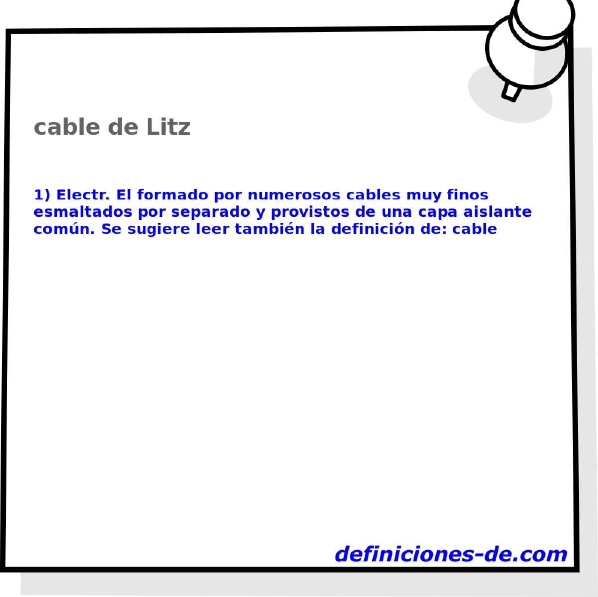 cable de Litz 