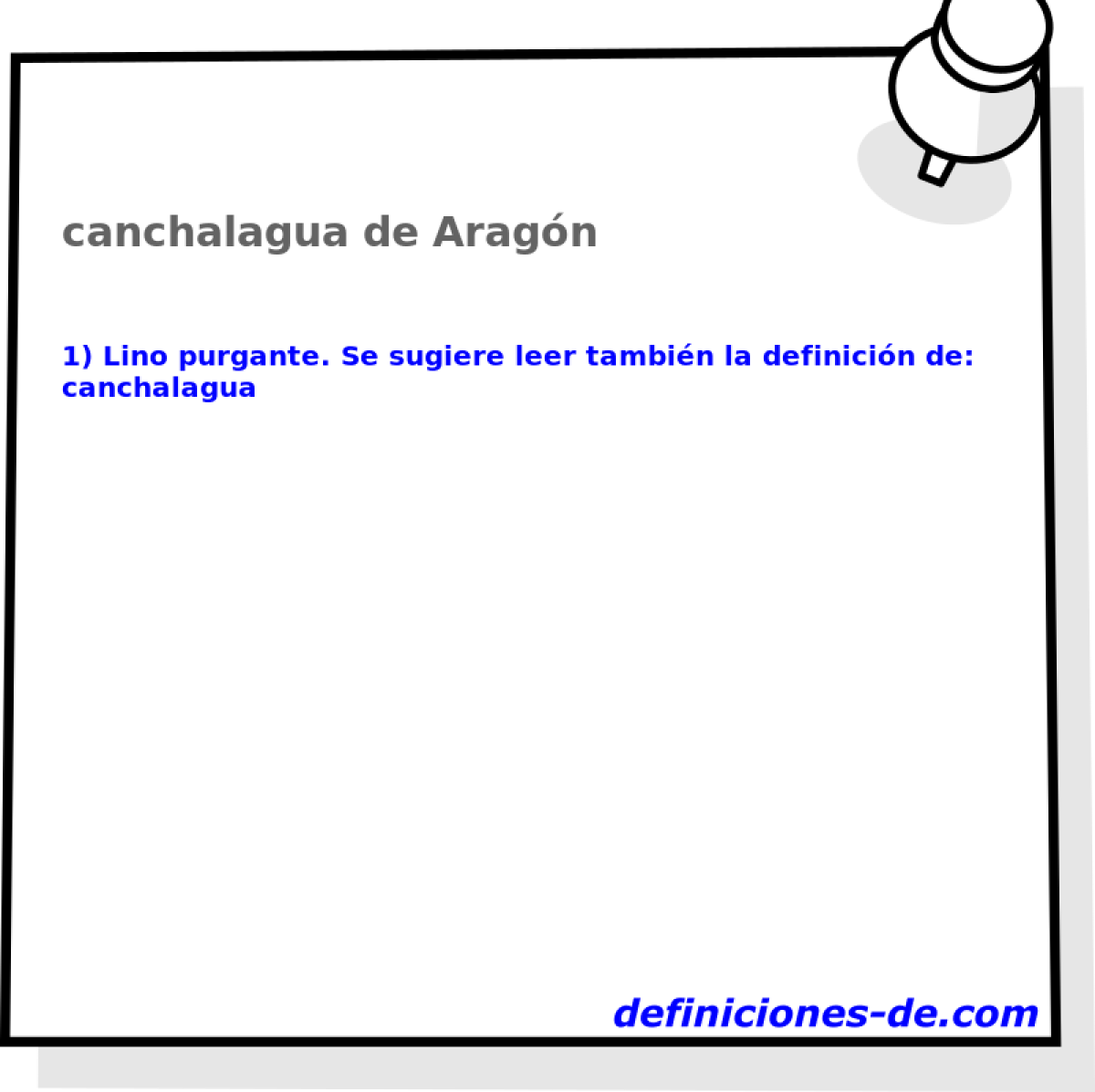 canchalagua de Aragn 