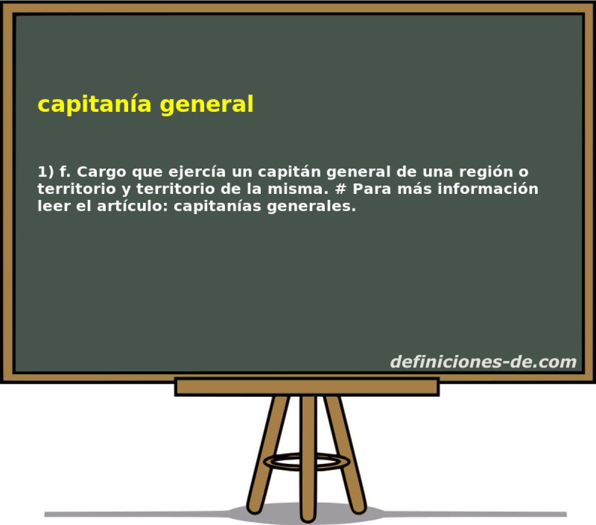capitana general 