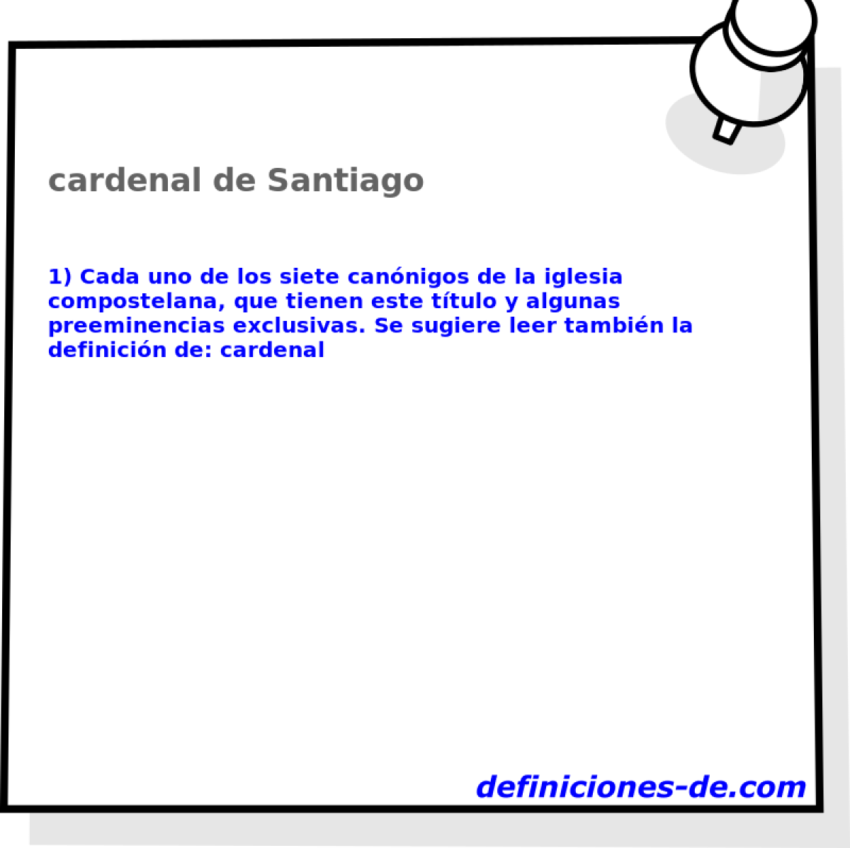 cardenal de Santiago 