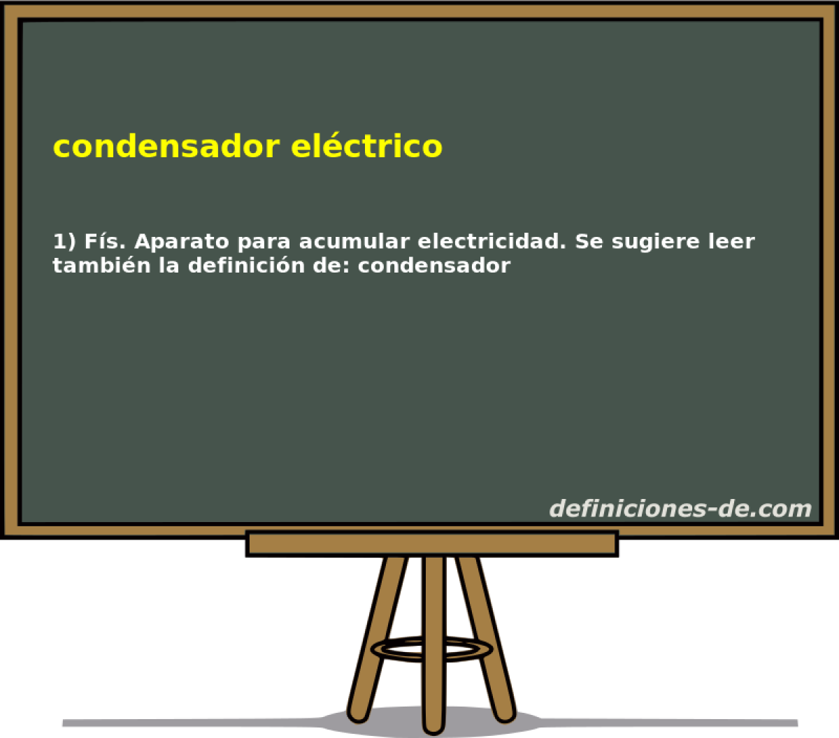 condensador elctrico 
