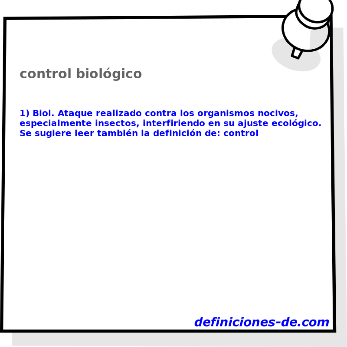 control biolgico 