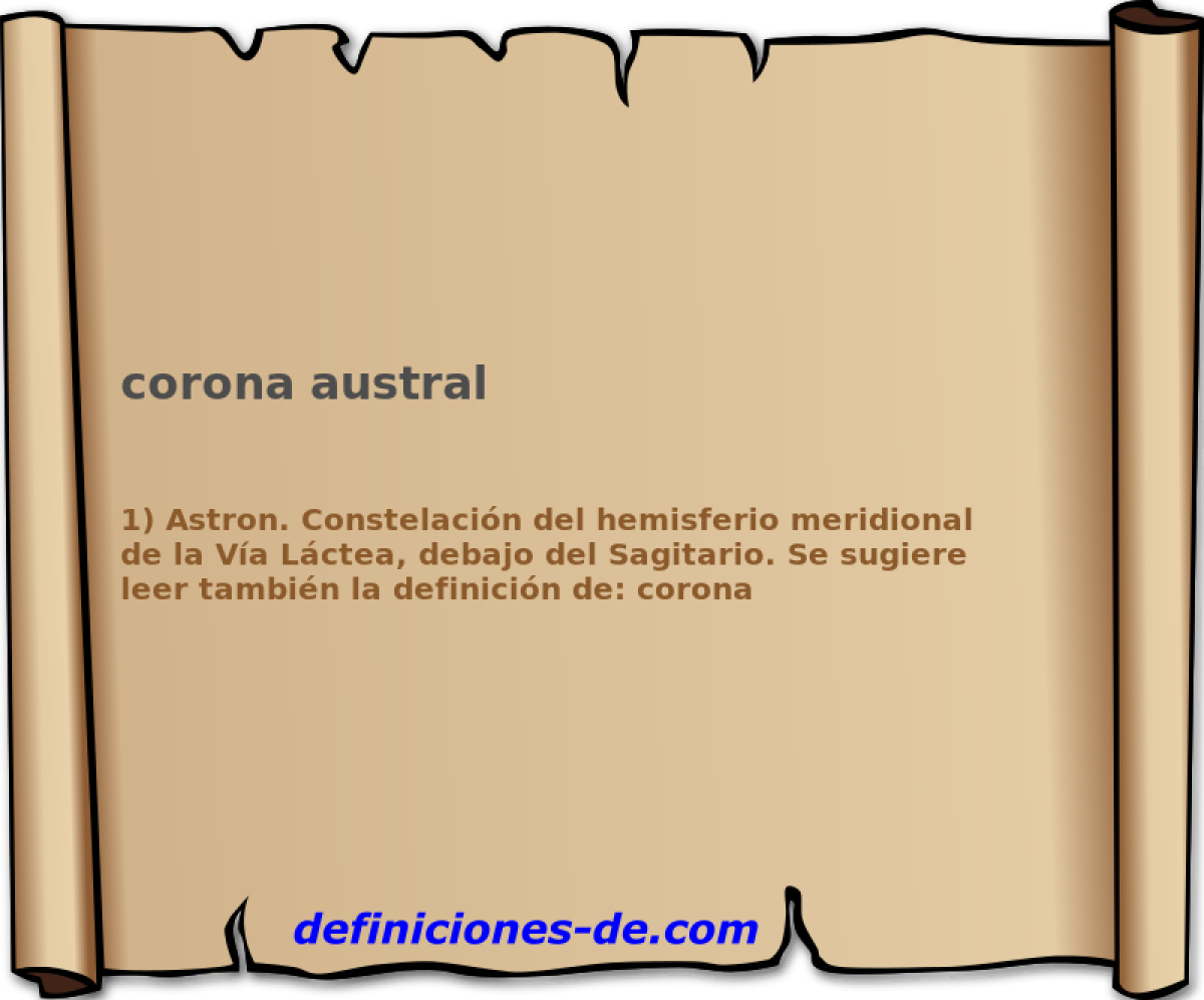 corona austral 