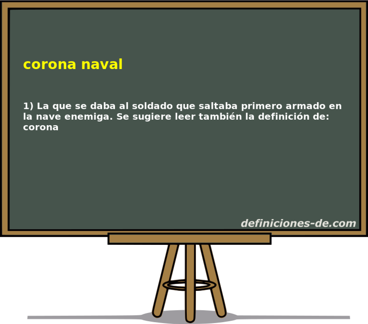 corona naval 
