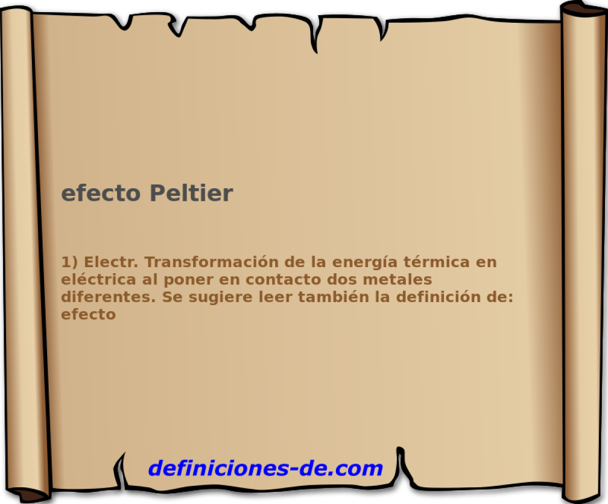 efecto Peltier 