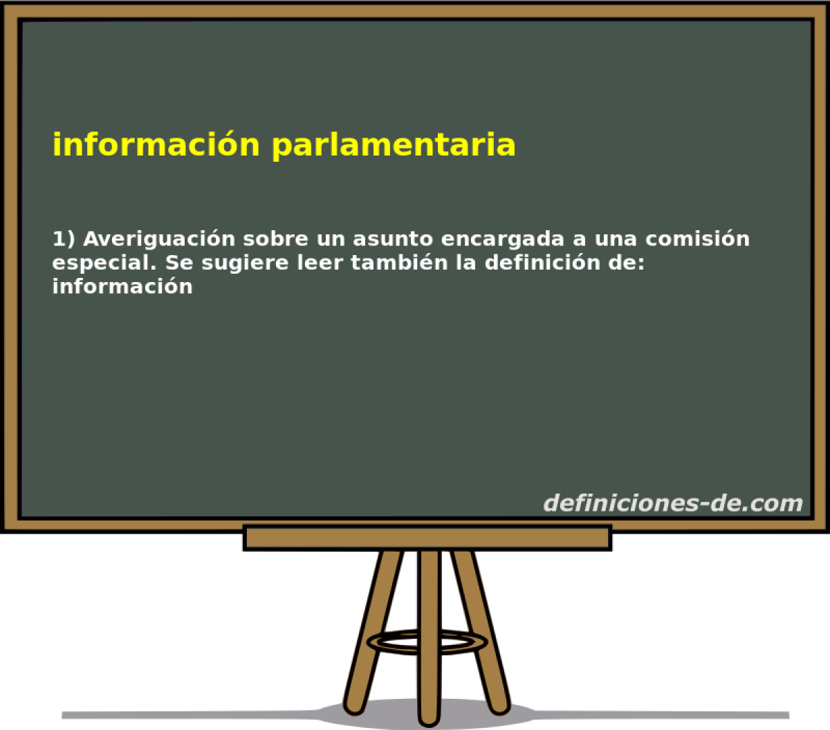 informacin parlamentaria 