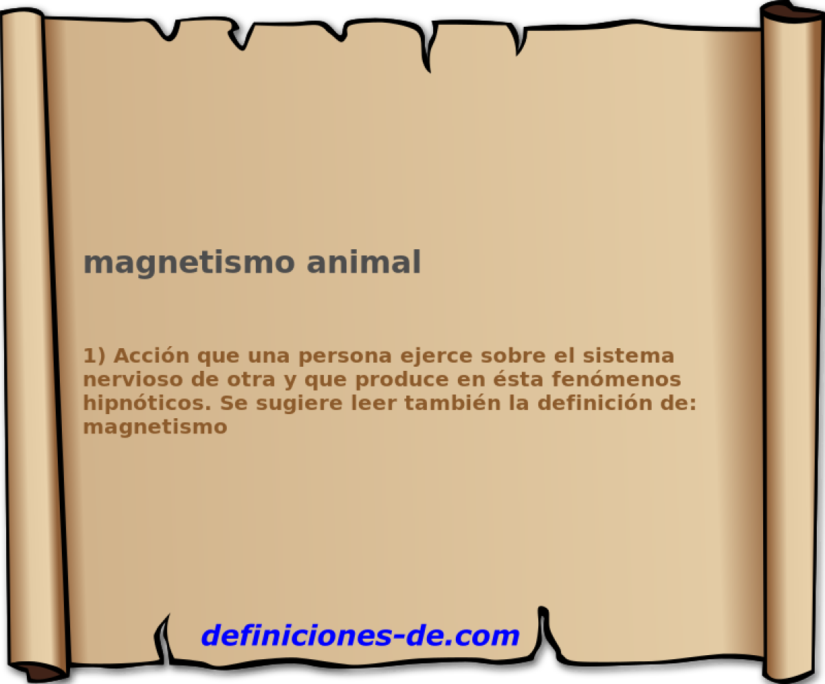 magnetismo animal 