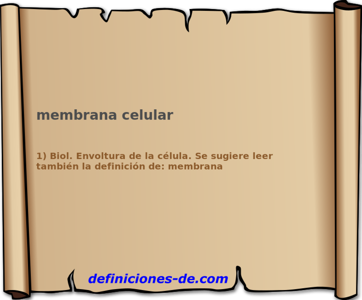membrana celular 