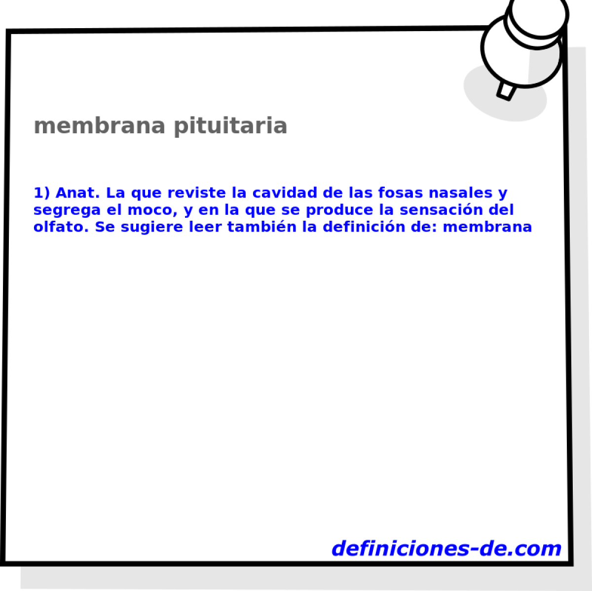 membrana pituitaria 