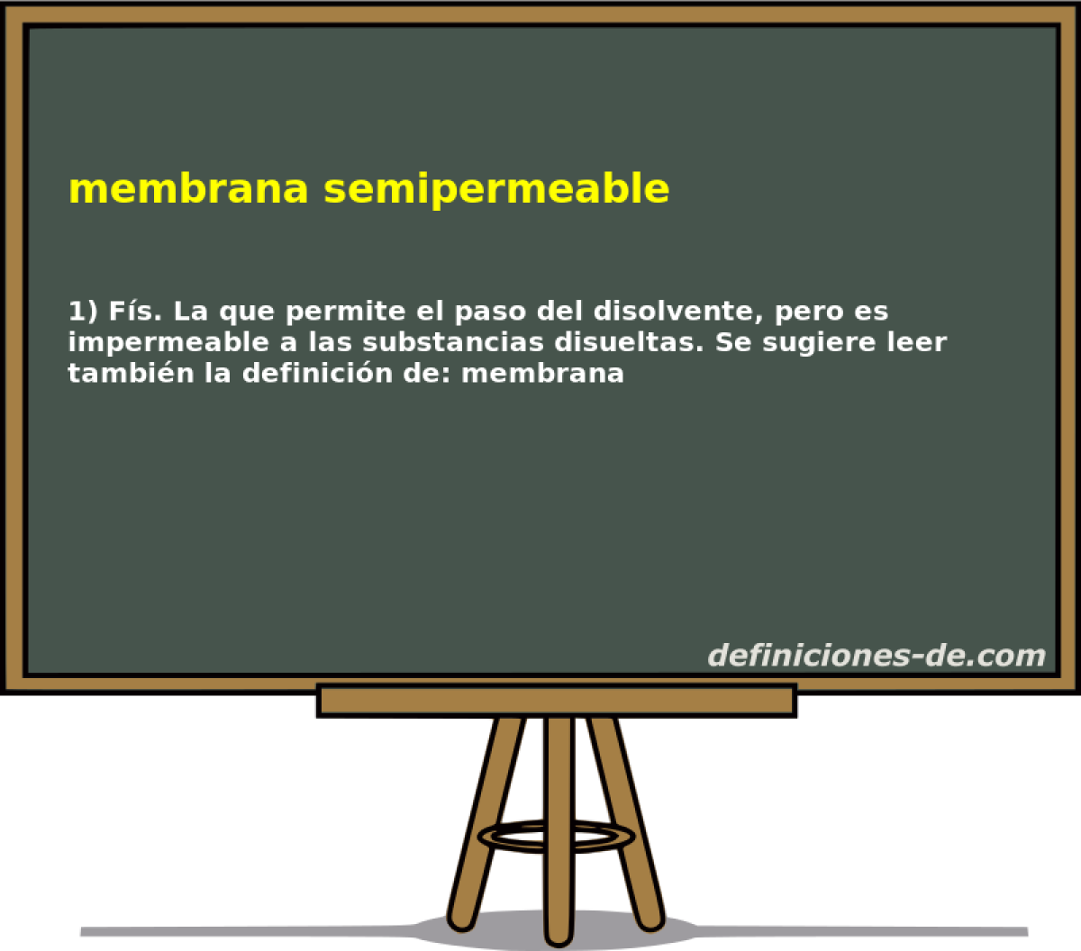 membrana semipermeable 