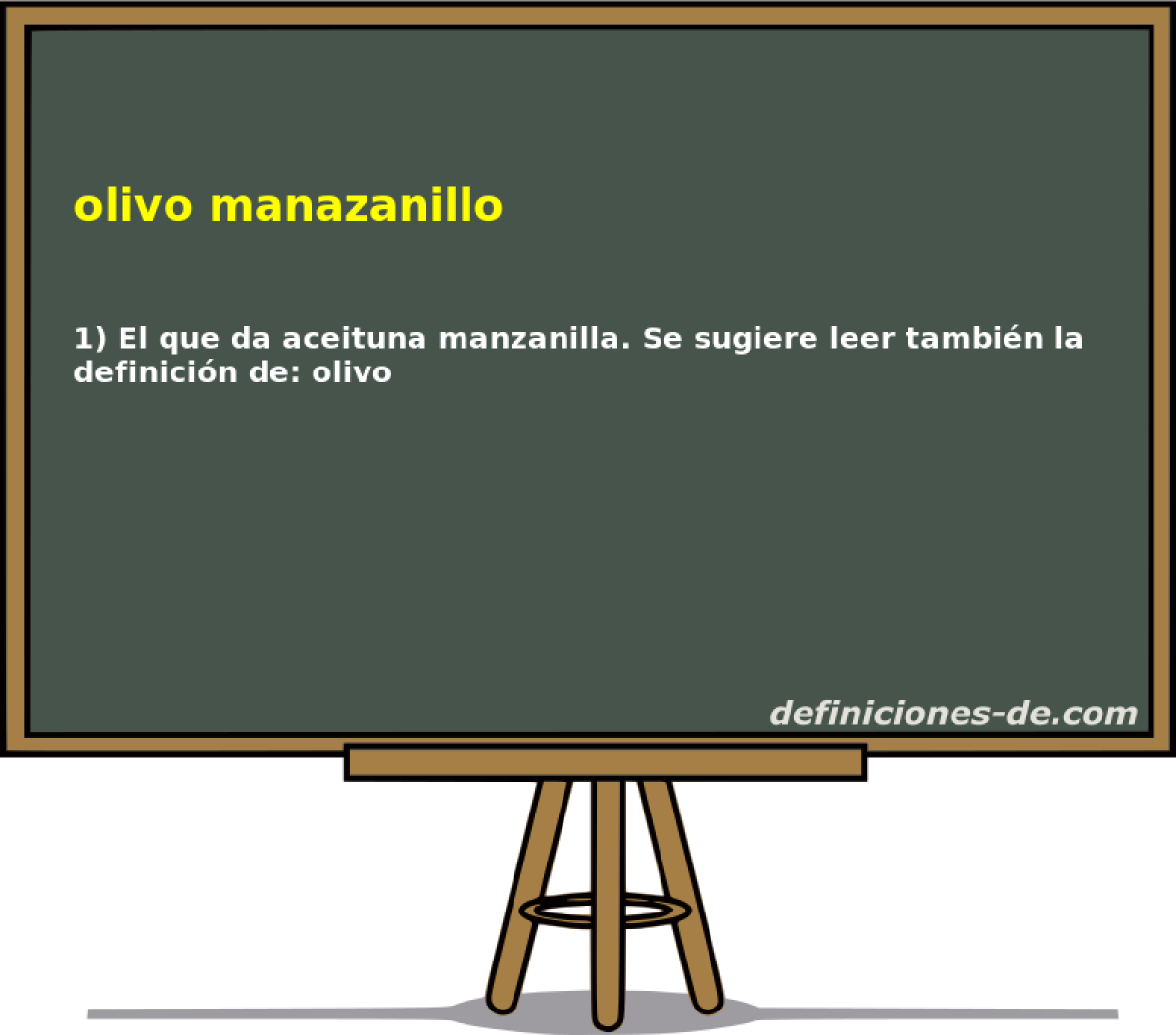 olivo manazanillo 