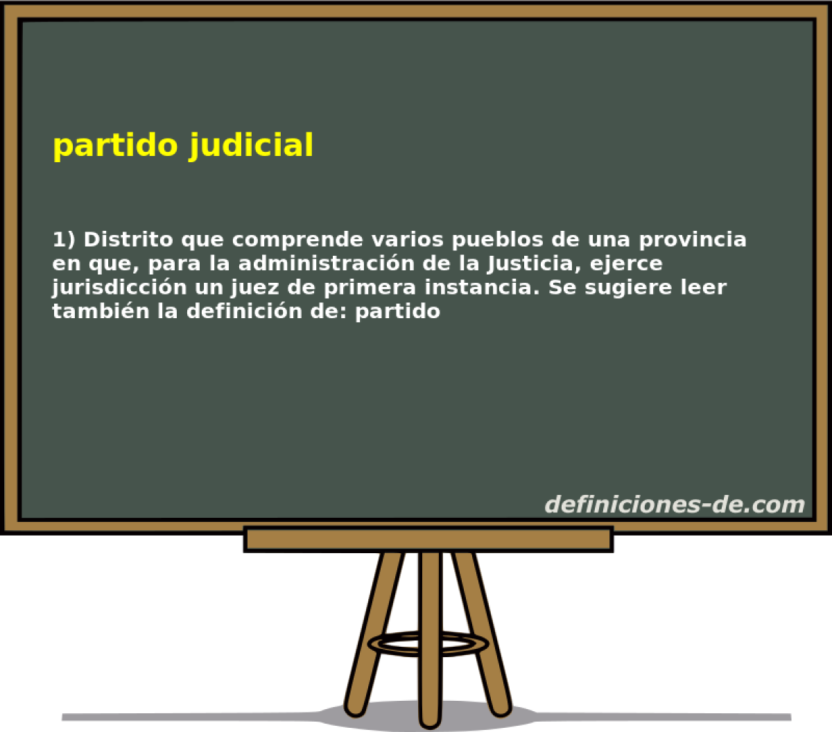 partido judicial 