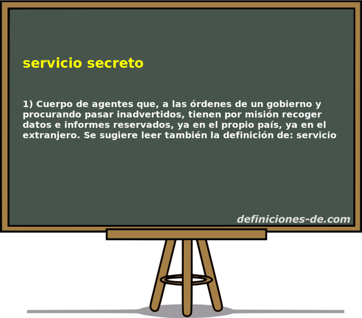 servicio secreto 