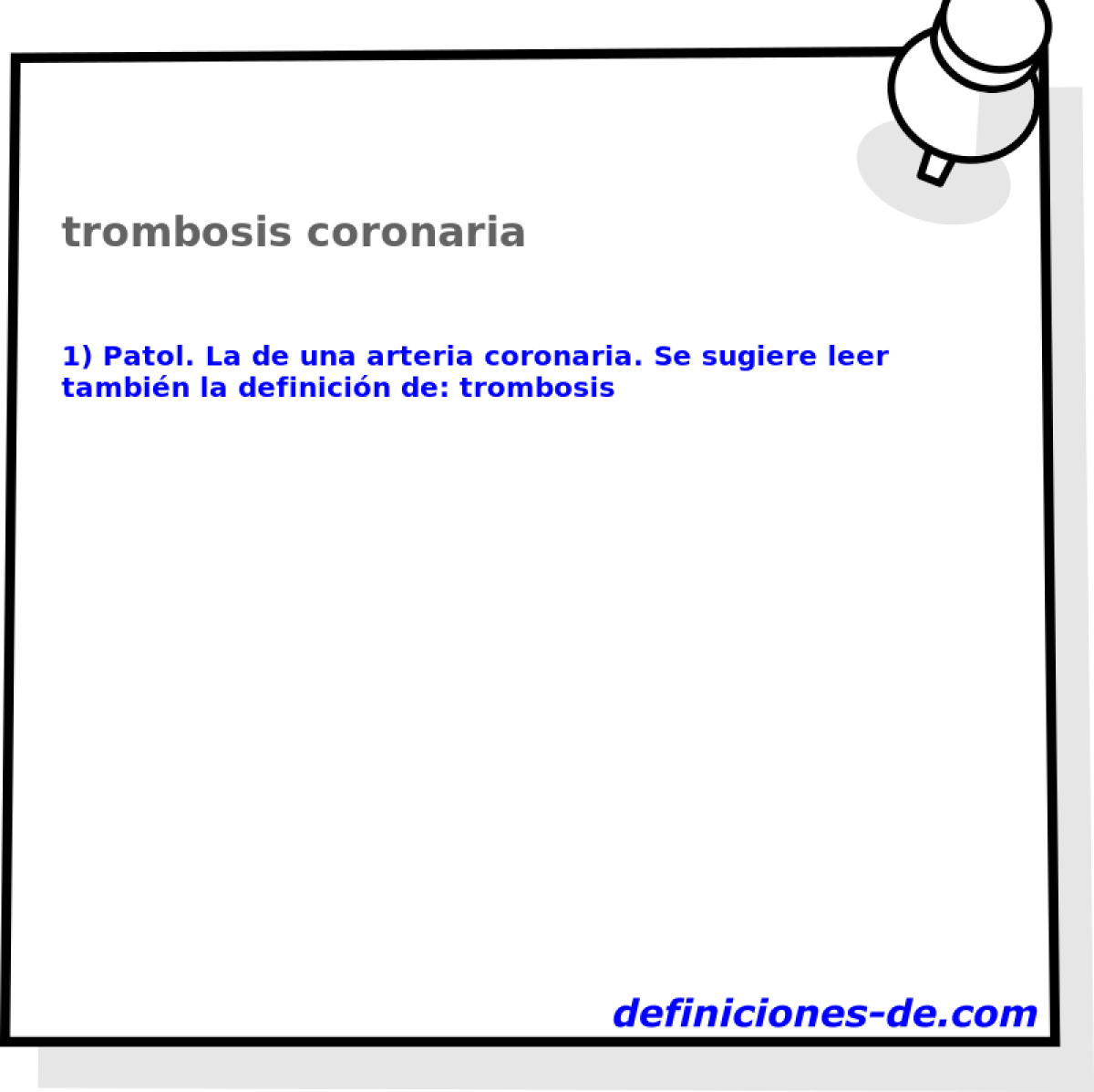trombosis coronaria 