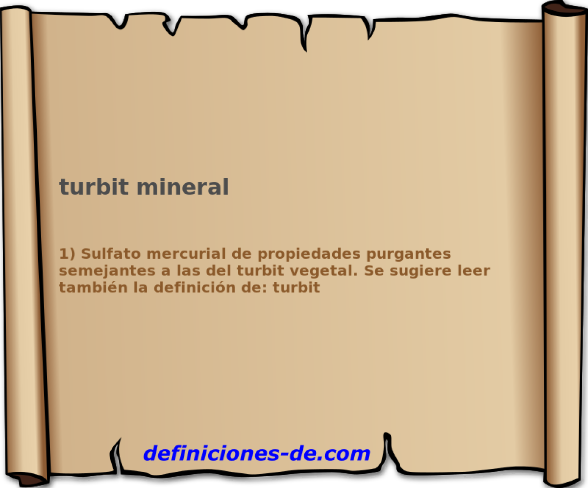 turbit mineral 