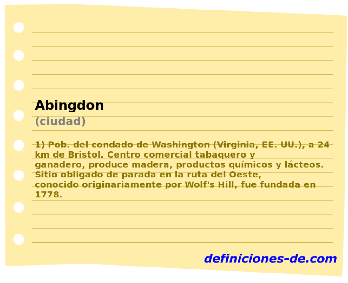 Abingdon (ciudad)