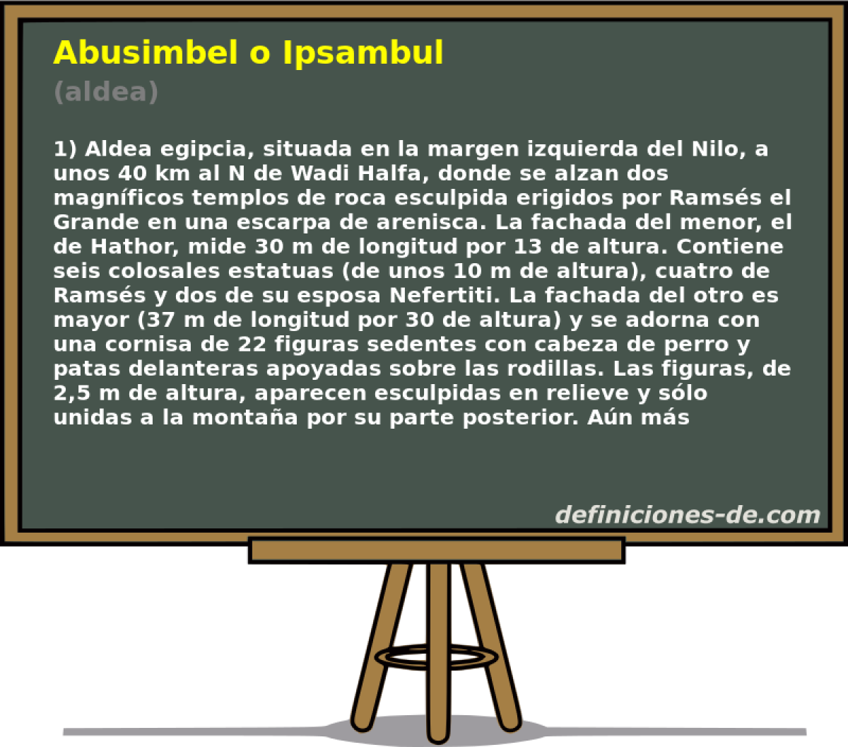 Abusimbel o Ipsambul (aldea)