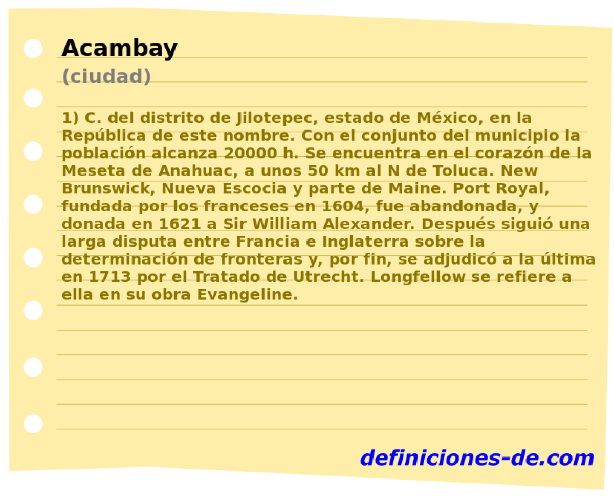 Acambay (ciudad)