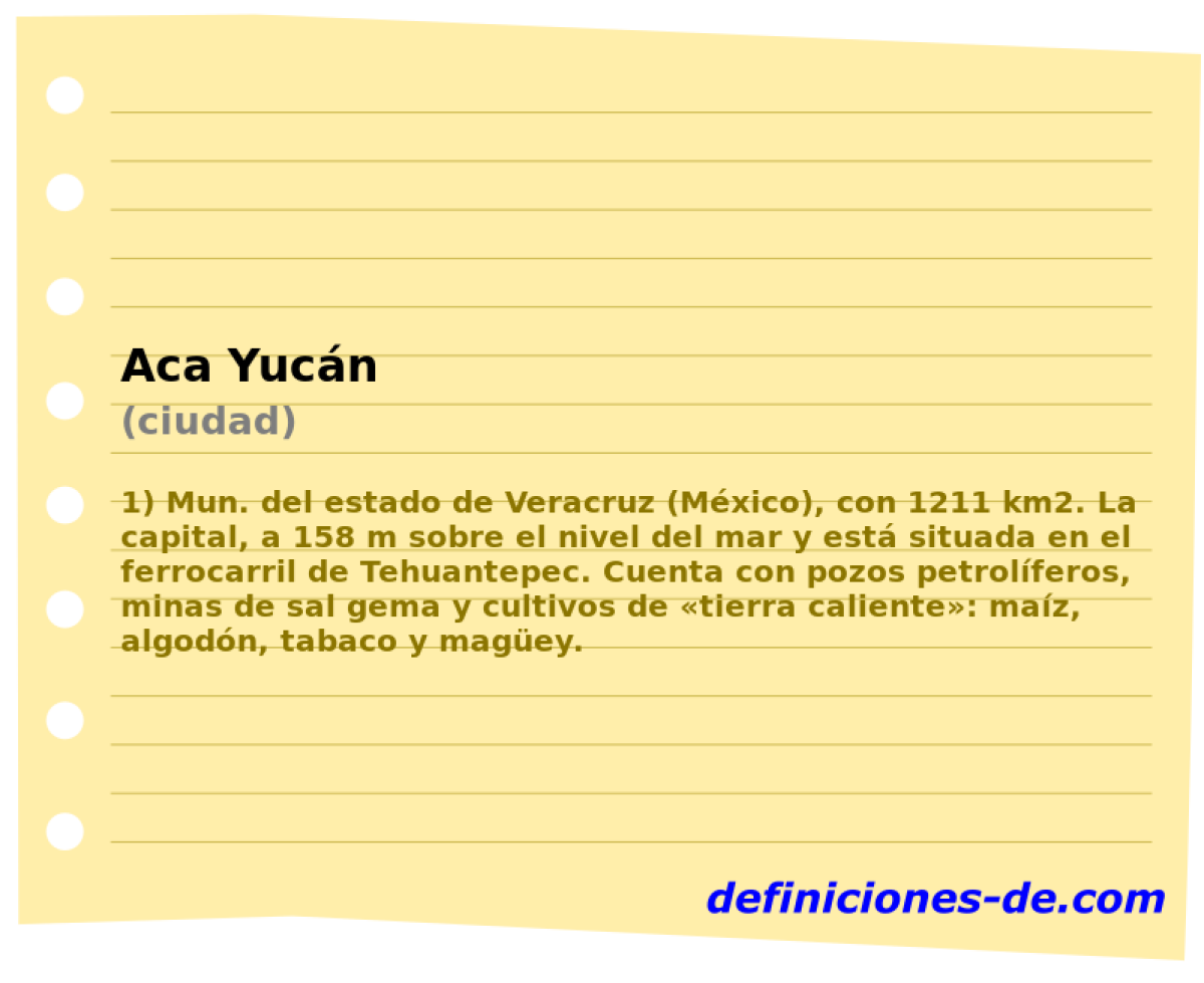 Aca Yucn (ciudad)