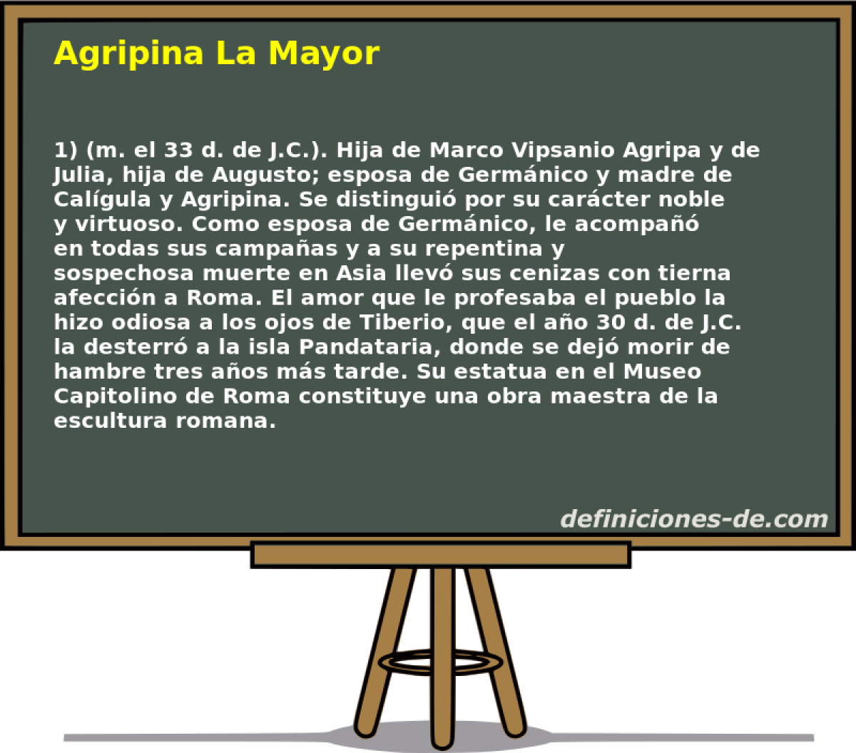 Agripina La Mayor 