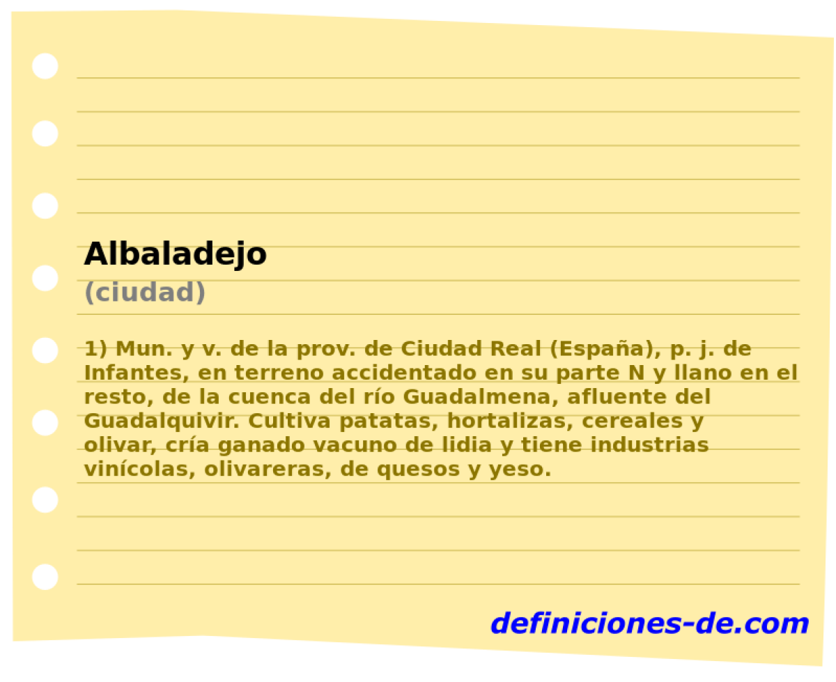 Albaladejo (ciudad)
