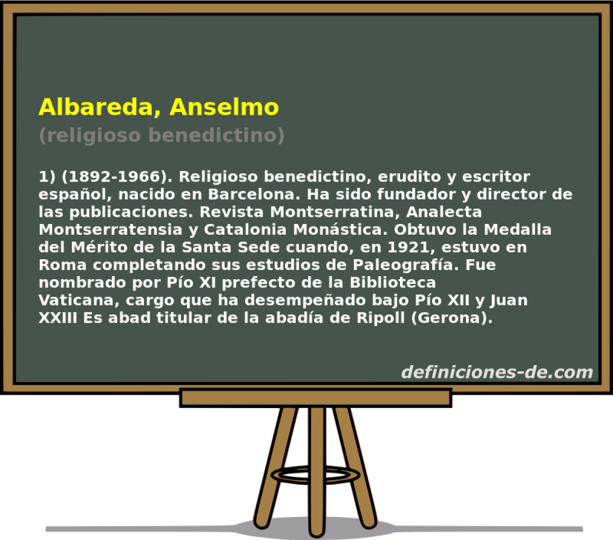 Albareda, Anselmo (religioso benedictino)