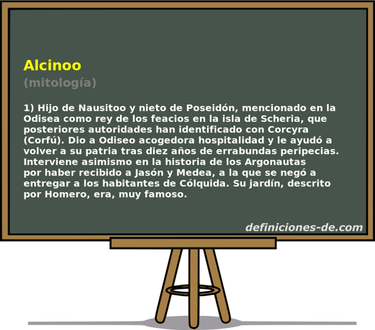 Alcinoo (mitologa)