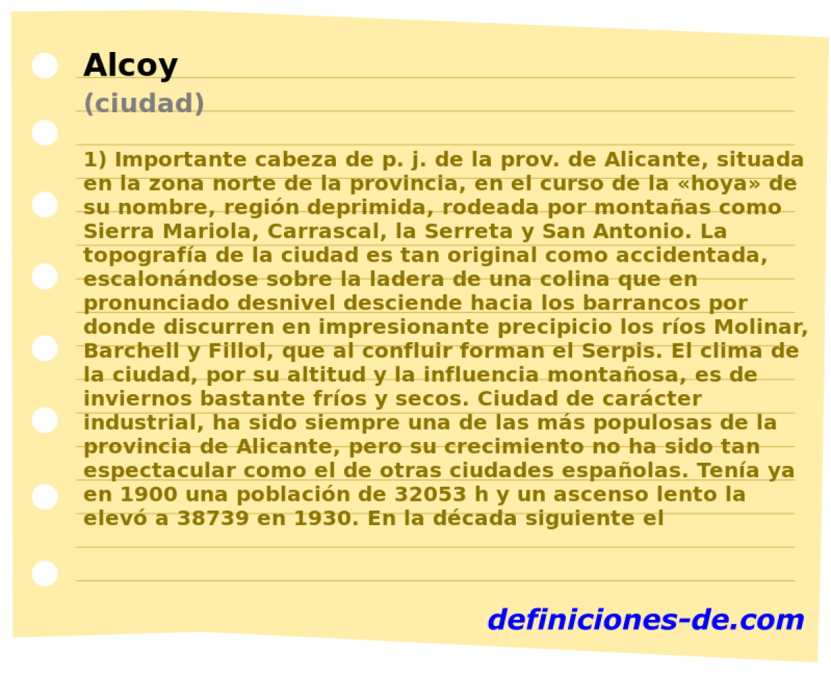 Alcoy (ciudad)