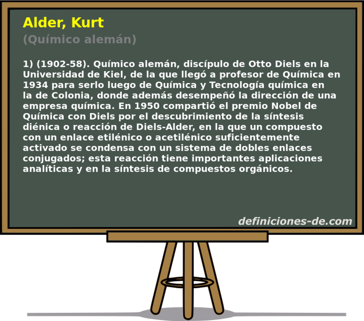 Alder, Kurt (Qumico alemn)