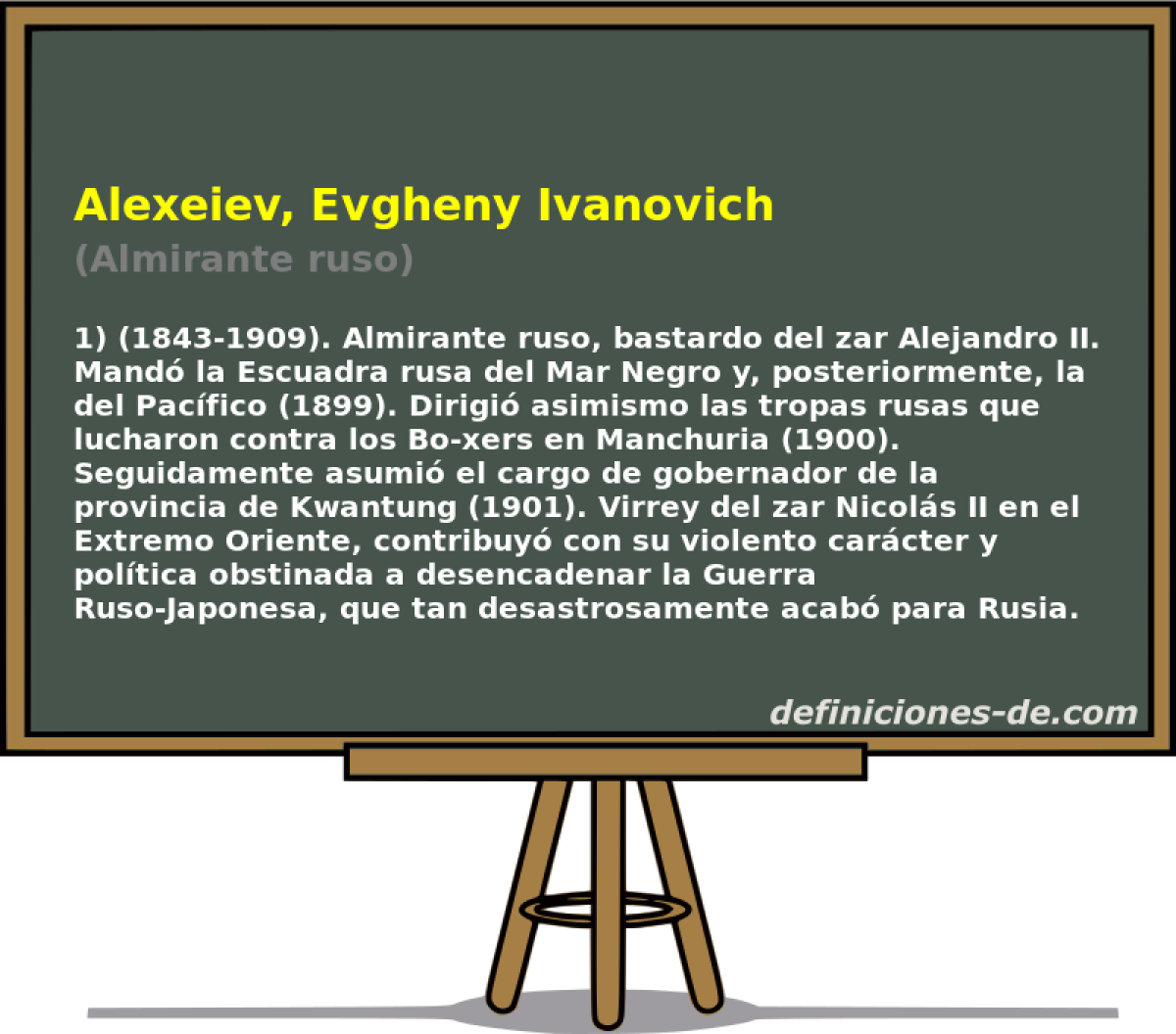 Alexeiev, Evgheny Ivanovich (Almirante ruso)