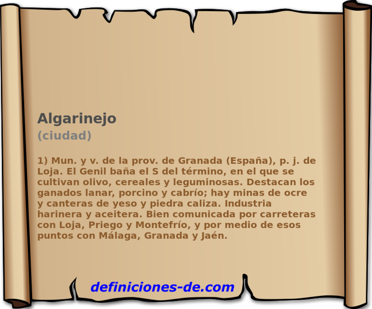 Algarinejo (ciudad)