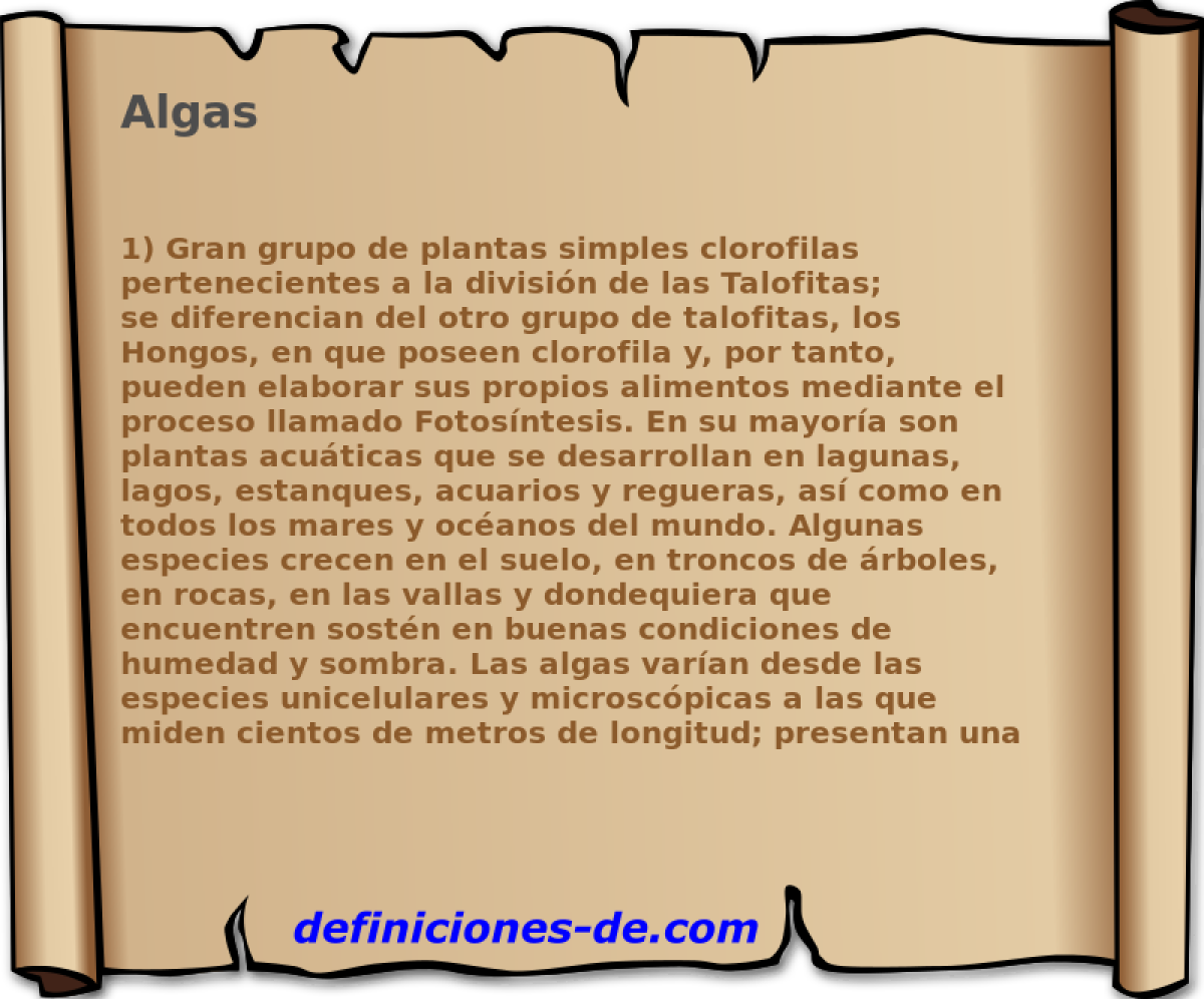 Algas 
