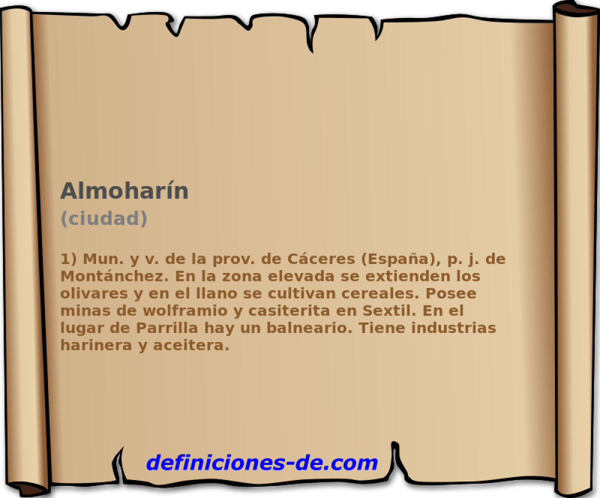 Almoharn (ciudad)