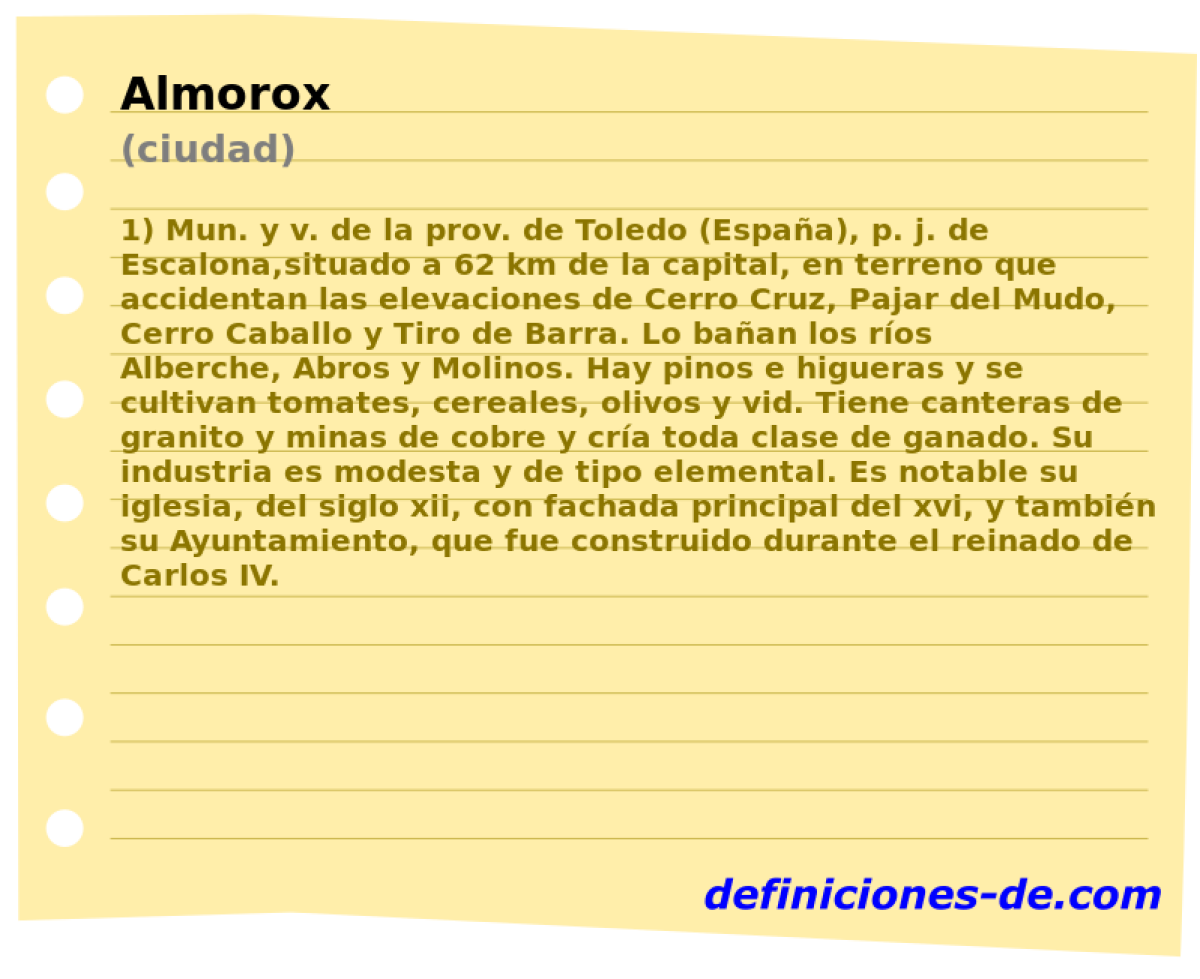 Almorox (ciudad)